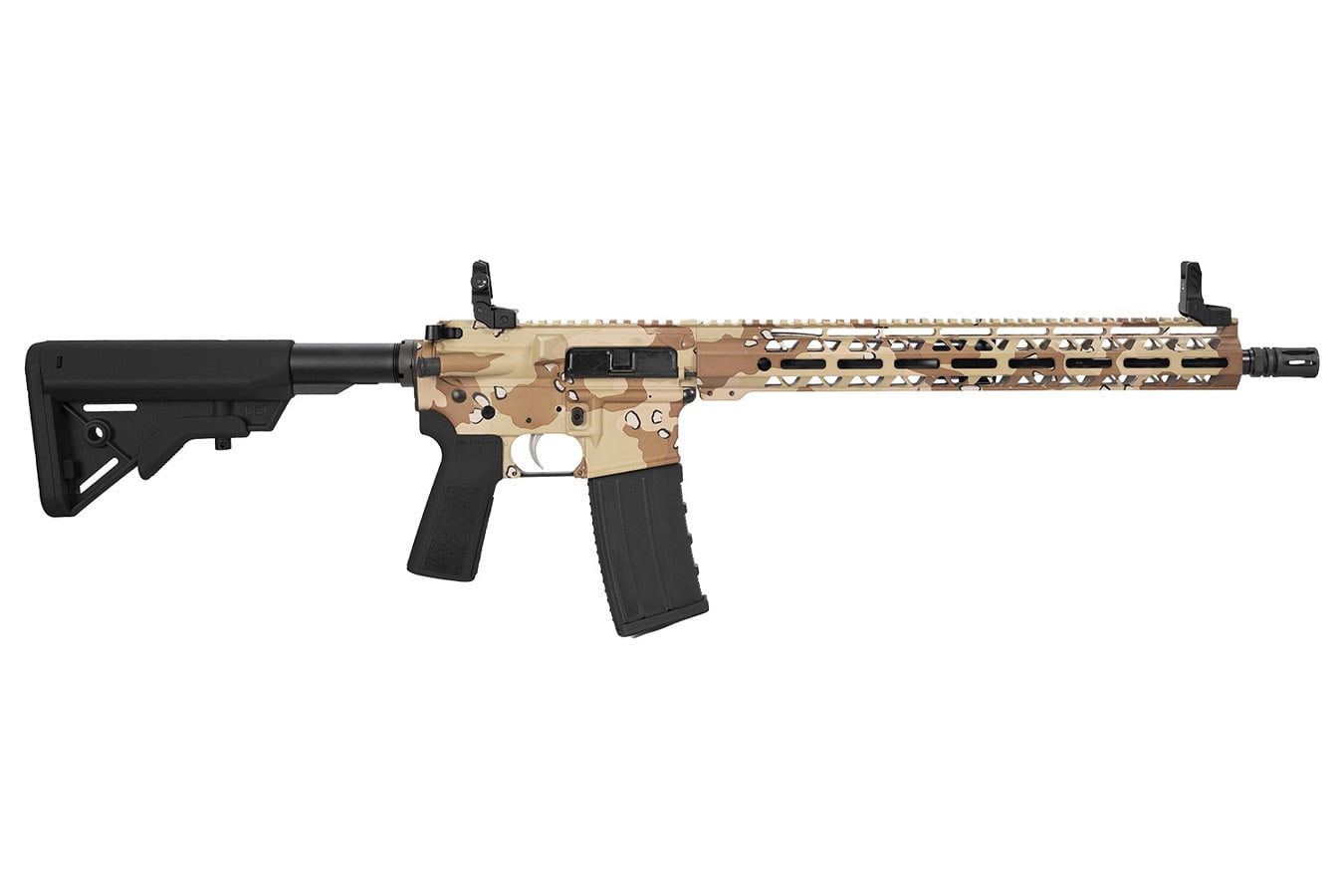 HI POINT AR-15 5.56 mm Semi-Auto Rifle with Desert Storm Chocolate Chip Pattern Aluminum Receiver